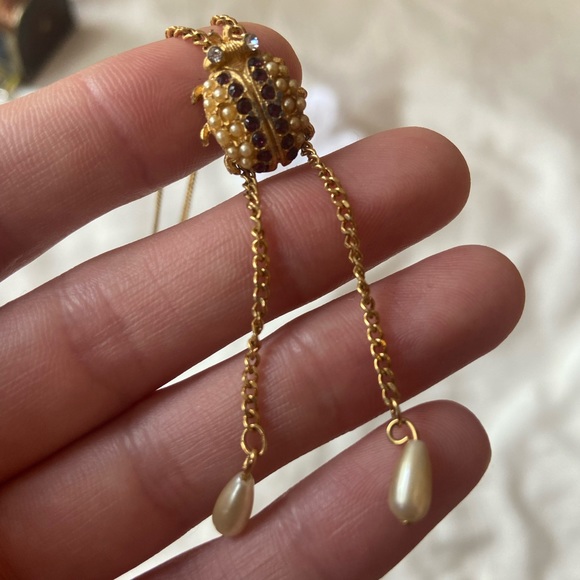 VTG Ladybug Necklace - Picture 5 of 6